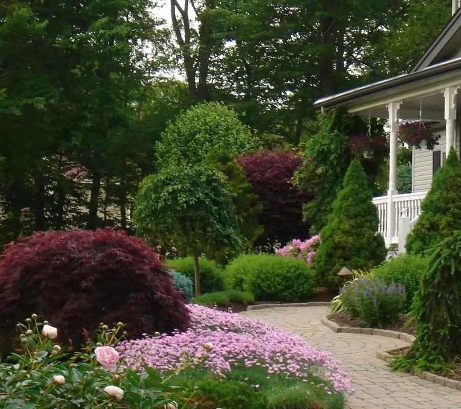 Garden planting on a Rockaway Township property